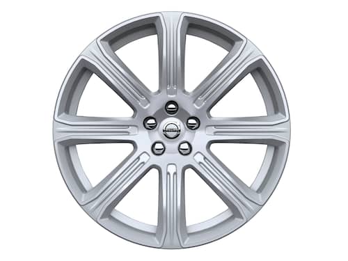 Volvo Original 21" 8-Spoke Silver Diamond Cut