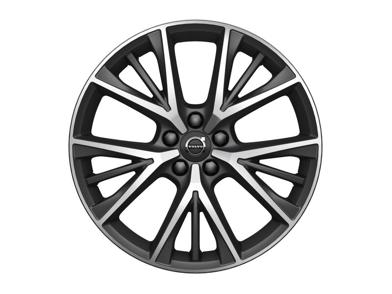 Volvo Original 19" 5-Triple Spoke Matt Tech Black Diamond Cut