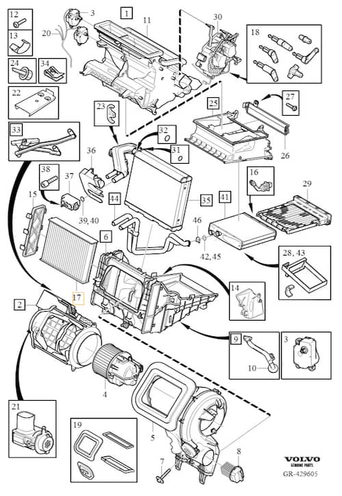 Volvo Original Partikelfilter