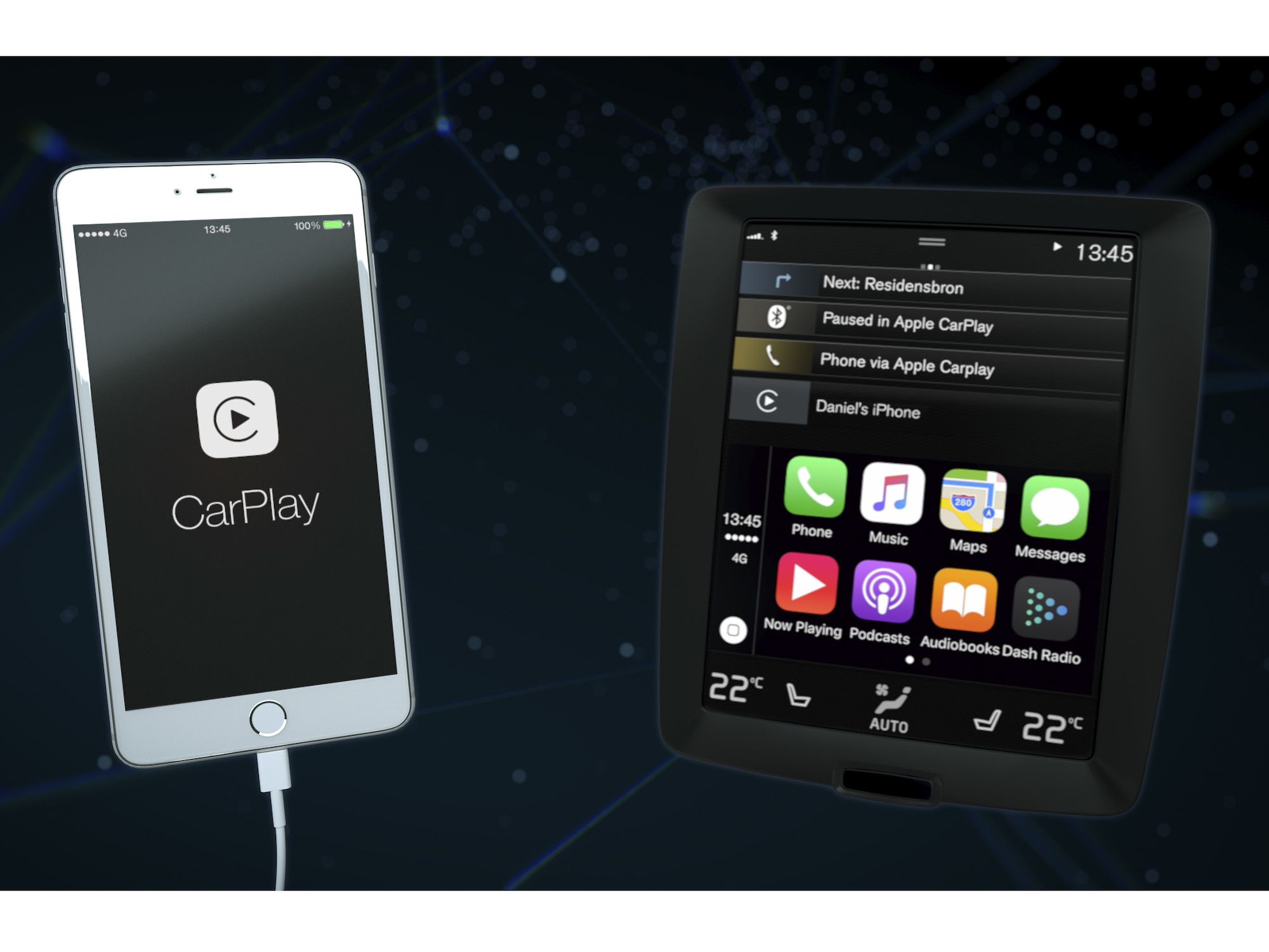 Volvo Original Apple CarPlay - Smartphoneintegration - Bilia