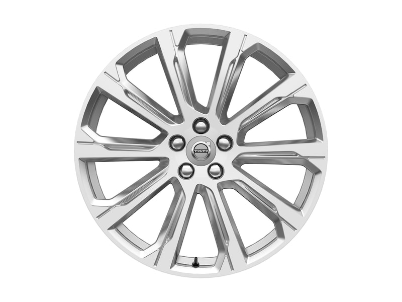 Volvo Original 20" 10-Spoke Silver Diamond Cut