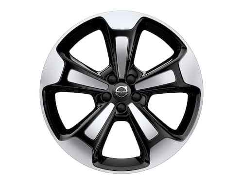Volvo Original 20" 5-Spoke Black Diamond Cut