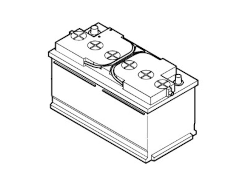 Volvo Original Startbatteri 760A 70Ah