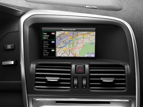 Volvo Original Traffic Information In Real Time (RTTI)