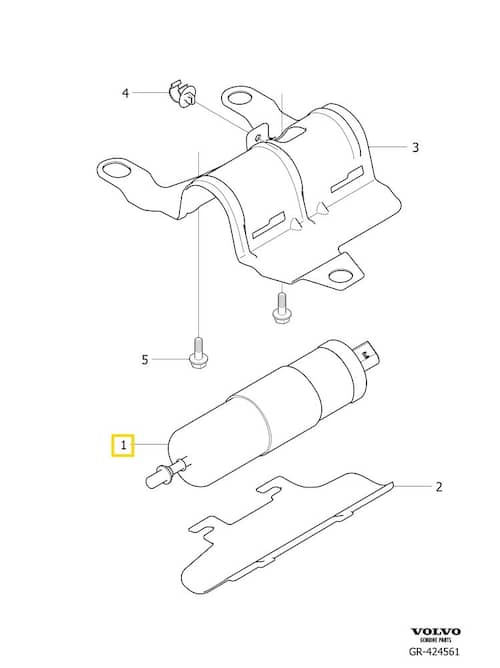 Volvo Original Bränslefilter
