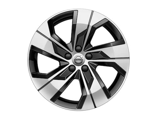Volvo Original 18" 5-Spoke Black Diamond Cut