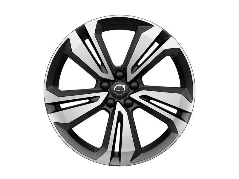 Volvo Original 19" 5-Double Spoke Matt Graphite Diamond Cut