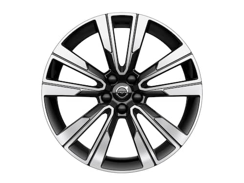Volvo Original 19" 5-Double Spoke Black Diamond Cut
