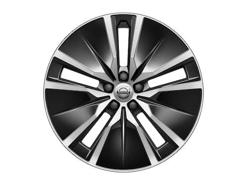 Volvo Original 19" 5-Double Spoke Black Diamond Cut
