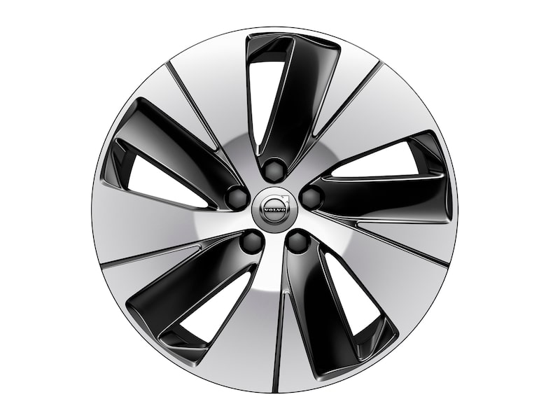 Volvo Original 18" 5-Spoke Black Diamond Cut