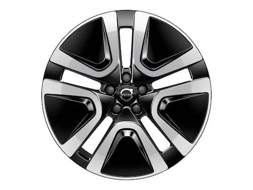 Volvo Original 19" 5-Double Spoke Black Diamond Cut
