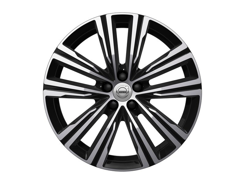 Volvo Original 19" 5-Multi Spoke Black Diamond Cut
