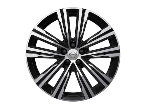 Volvo Original 19" 5-Multi Spoke Black Diamond Cut