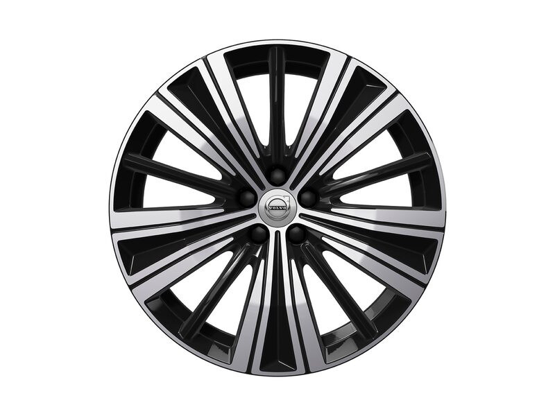Volvo Original 20" 5-Multi Spoke Black Diamond Cut