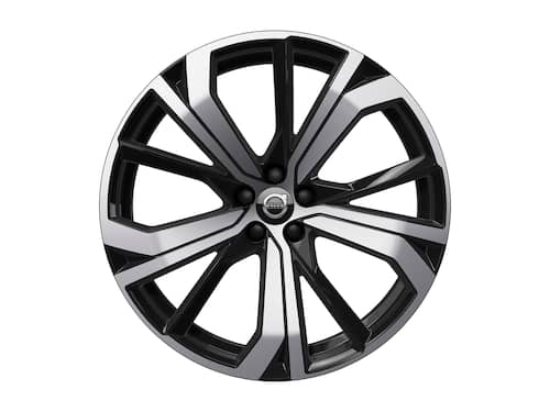 Volvo Original 21" 5-Double Spoke Black Diamond Cut