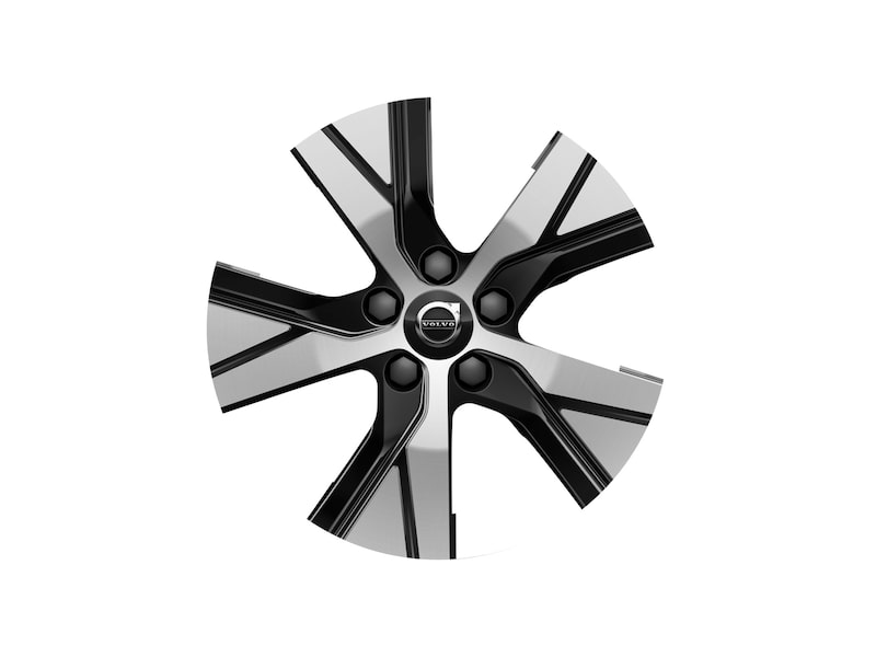 Volvo Original 19" 5-Spoke Black Diamond Cut