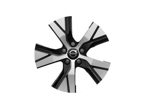 Volvo Original 19" 5-Spoke Black Diamond Cut