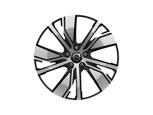 Volvo Original 20" 5-Double Spoke Black Diamond Cut