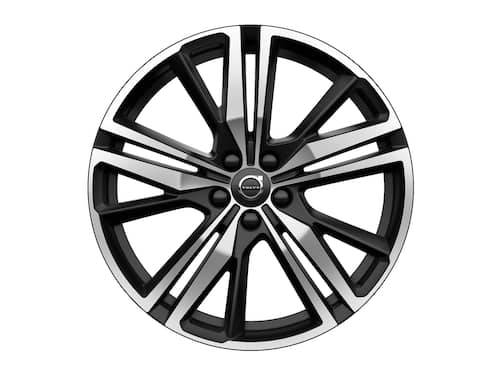 Volvo Original 19" 5-Triple Spoke Matt Black Diamond Cut