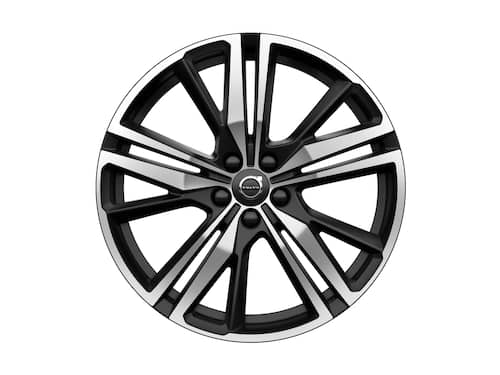Volvo Original 20" 5-Triple Spoke Matt Black Diamond Cut