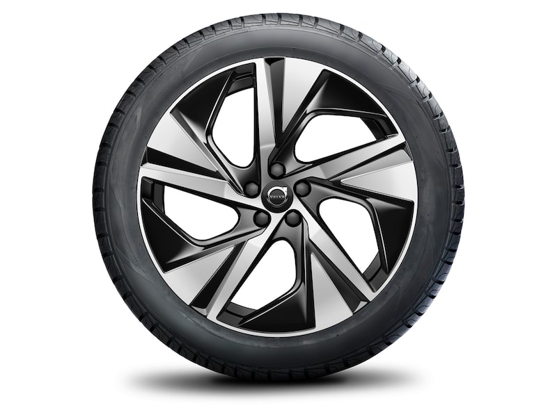 Volvo Original 20" 5-Spoke Black Diamond Cut