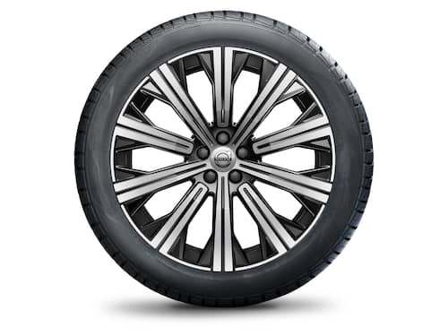 Volvo Original 20" 10-Spoke Black Diamond Cut