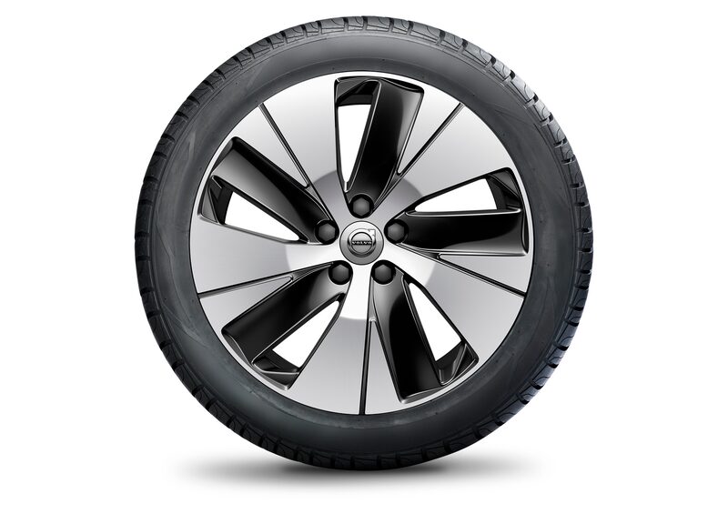 Volvo Original 18" 5-Spoke Black Diamond Cut