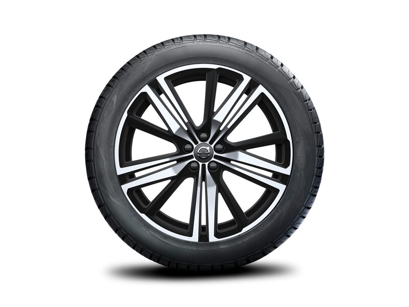 Volvo Original 20" 5-Triple Spoke Matt Black Diamond Cut