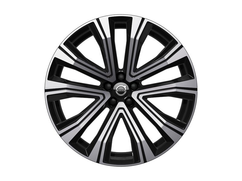 Volvo Original 21" 5-V Spoke Black Diamond Cut