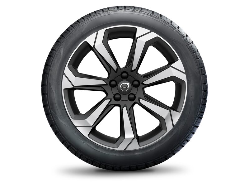 Volvo Original 20" 7-Spoke Matt Graphite Diamond Cut