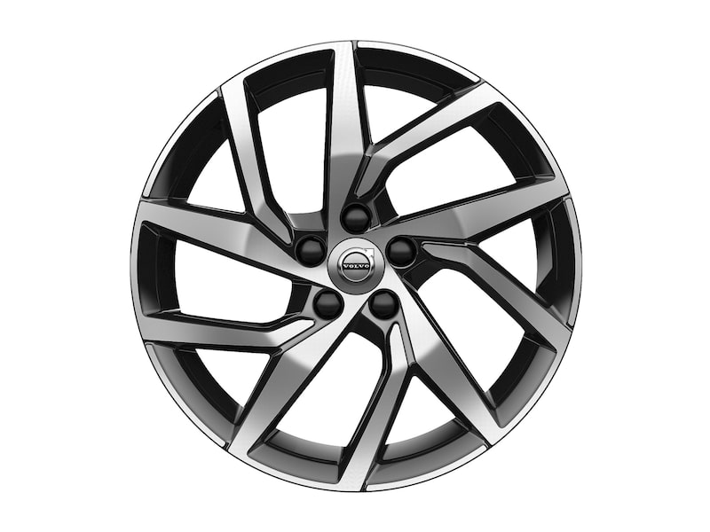 Volvo Original 18" 5-Y Spoke Black Diamond Cut