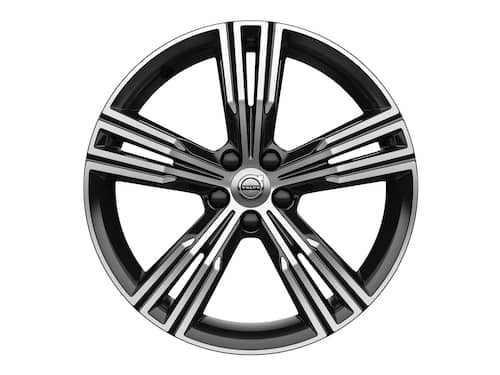 Volvo Original 19" 5-Multi Spoke Black Diamond Cut