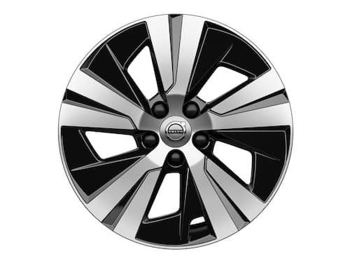 Volvo Original 17" 5-Spoke Black Diamond Cut