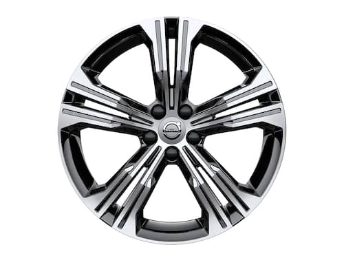 Volvo Original 19" 5-Double Spoke Black Diamond Cut