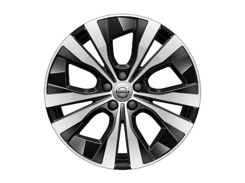 Volvo Original 18" 5-Double Spoke Black Diamond Cut