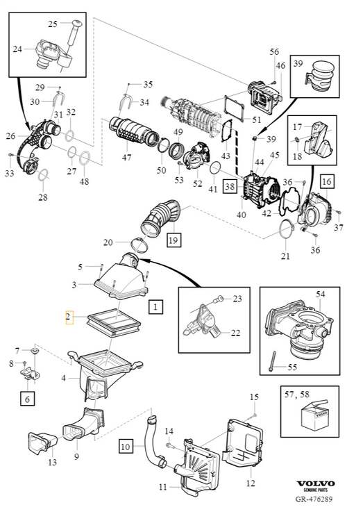Polestar Original Luftfilter