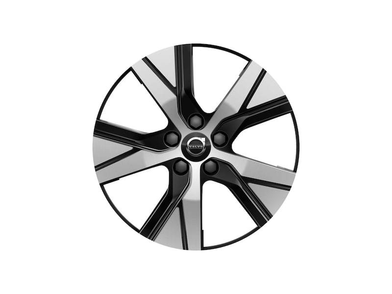 Volvo Original 19" 5-Spoke Black Diamond Cut