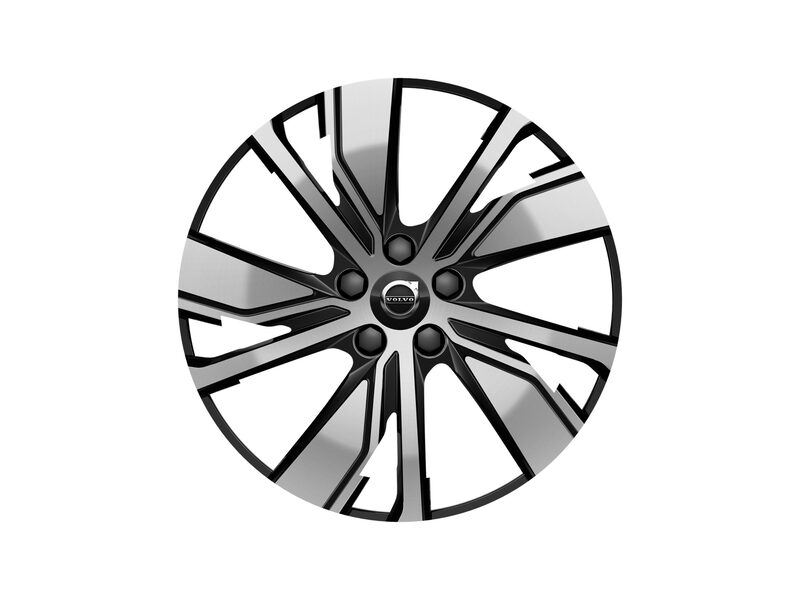 Volvo Original 20" 5-Double Spoke Black Diamond Cut