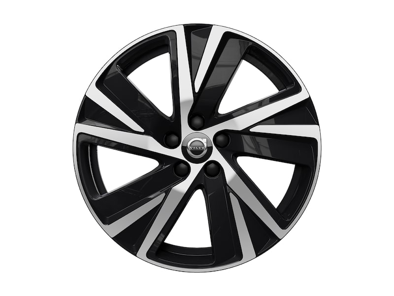 Volvo Original 18" 5-Spoke Black Diamond Cut