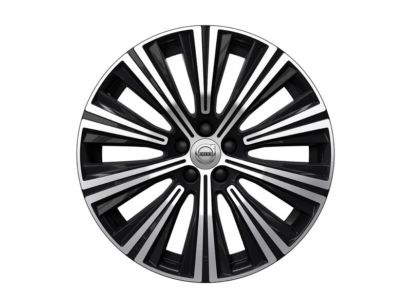 Volvo Original 19" 10-Spoke Black Diamond Cut