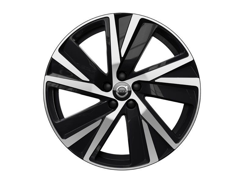 Volvo Original 19" 5-Spoke Black Diamond Cut