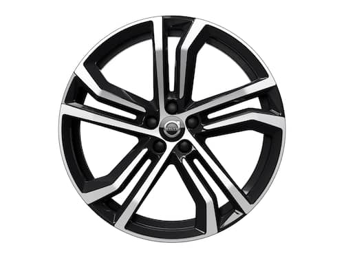 Volvo Original 20" 5-Double Spoke Black Diamond Cut