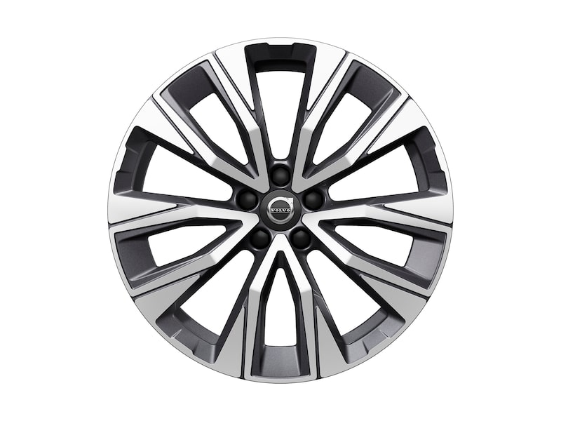 Volvo Original 19" 5-V Spoke Graphite Diamond Cut