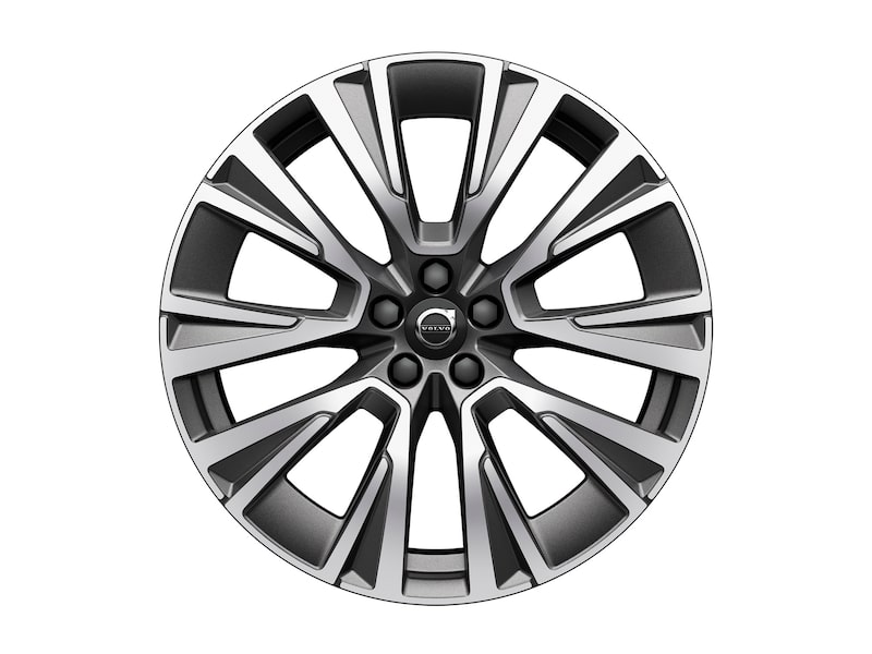 Volvo Original 20" 5-Multi Spoke Matt Graphite Diamond Cut