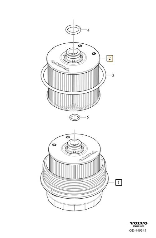 Volvo Original Oljefilter
