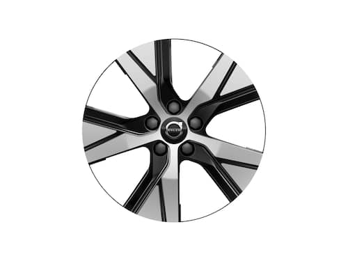 Volvo Original 19" 5-Spoke Black Diamond Cut