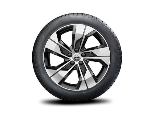Volvo Original 18" 5-Spoke Black Diamond Cut