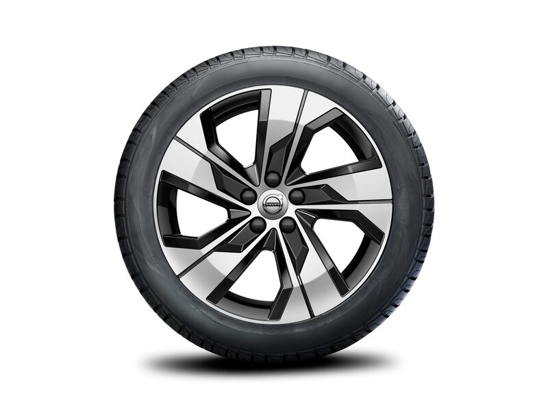 Volvo Original 18" 5-Spoke Black Diamond Cut