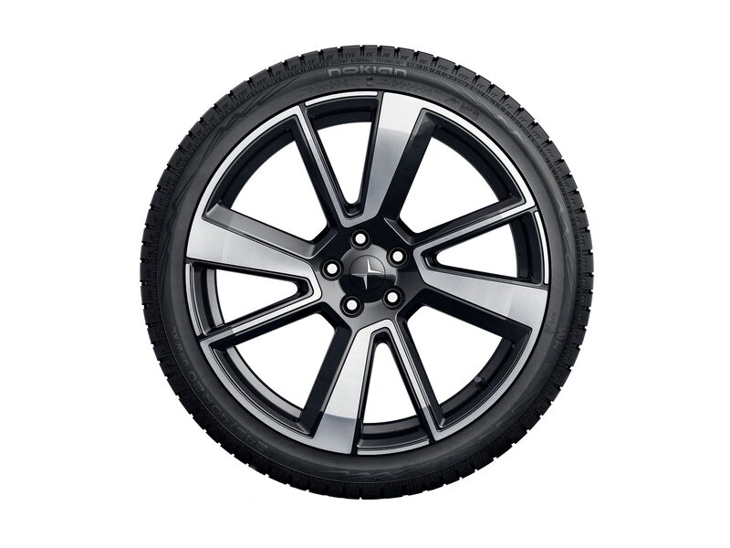 Polestar Original 20" 4-V Spoke Black Diamond Cut