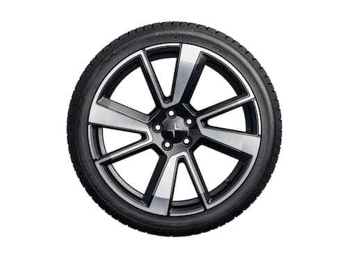 Polestar Original 20" 4-V Spoke Black Diamond Cut
